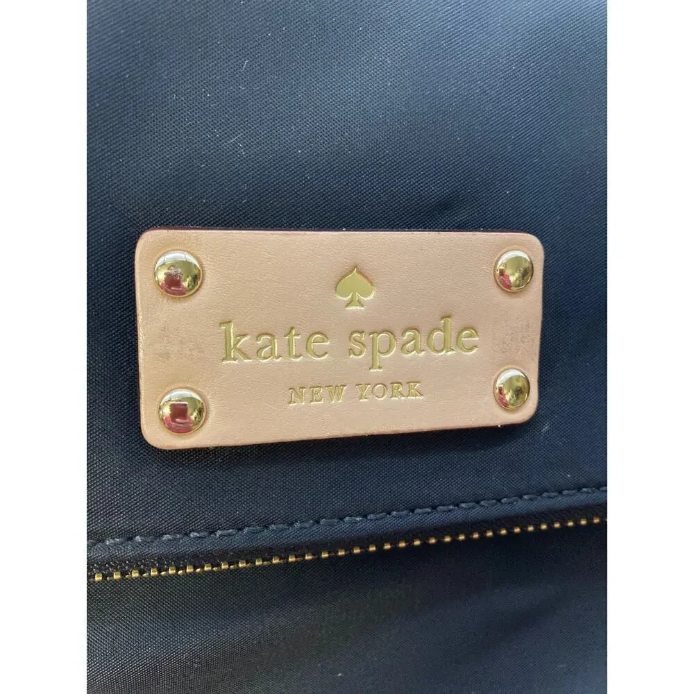 KATE SPADE, SMALL BLACK NYLON WOMENS CROSSBODY BAG